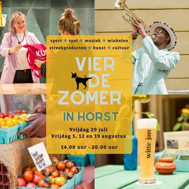 Zomermarkt “Vier de zomer in Horst”